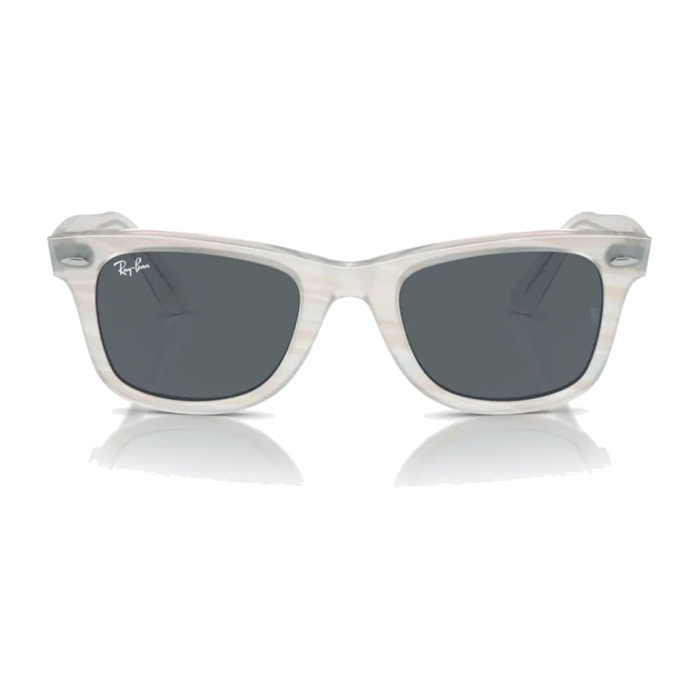 Ray-Ban Gray Sunglasses, Unisex, 50 Mm, Wayfarer Change Sunglasses