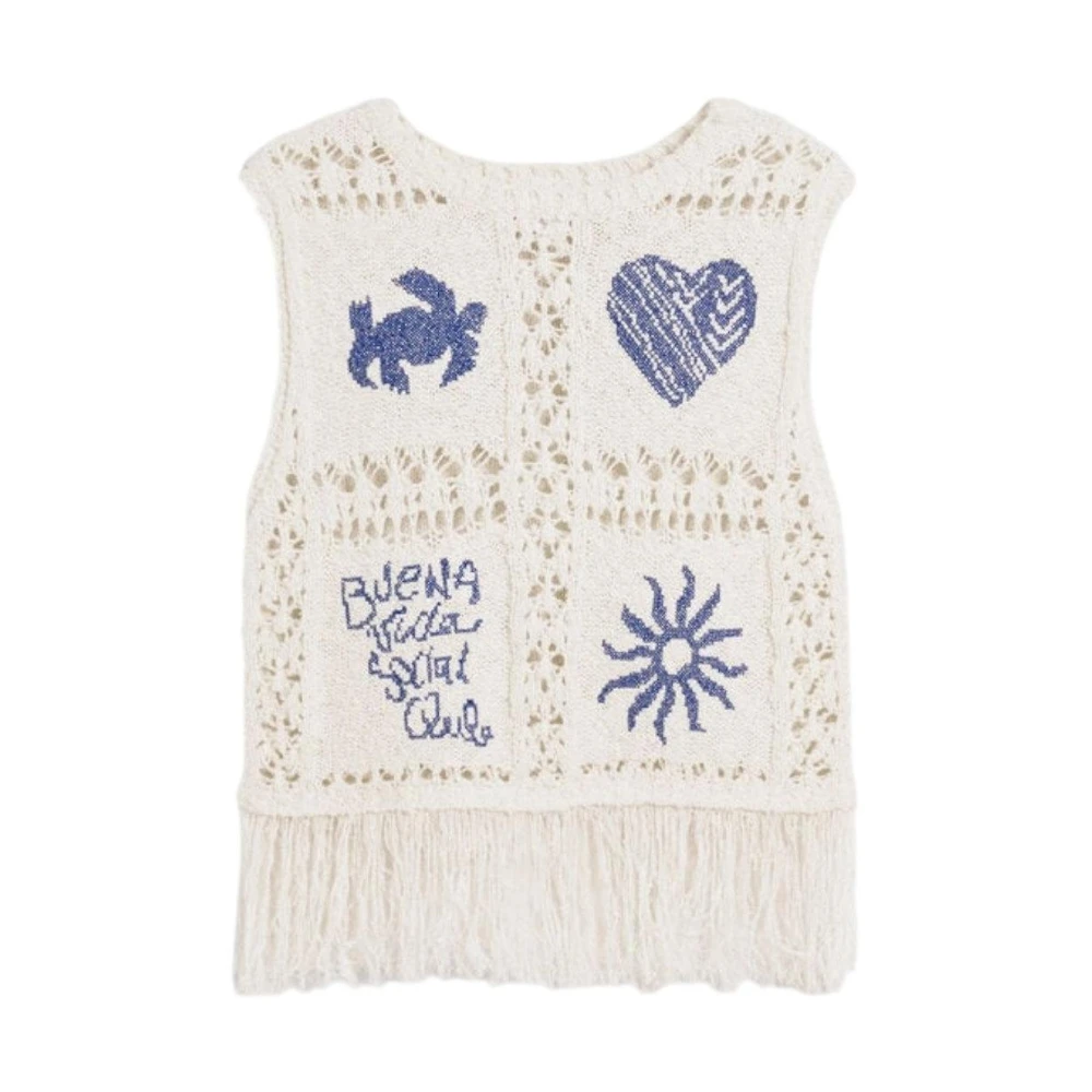 Desigual Girls Beige Kids Sleeveless Tops, 14 Y, Marlon Top