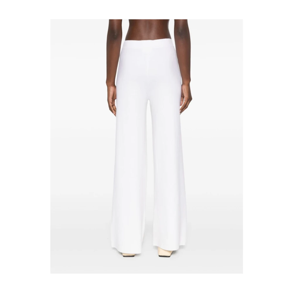 P.a.r.o.s.h. Wijde Broek in Roomwit White Dames