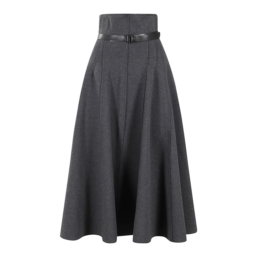 Norma Kamali Elegante Grace Rok Gray Dames