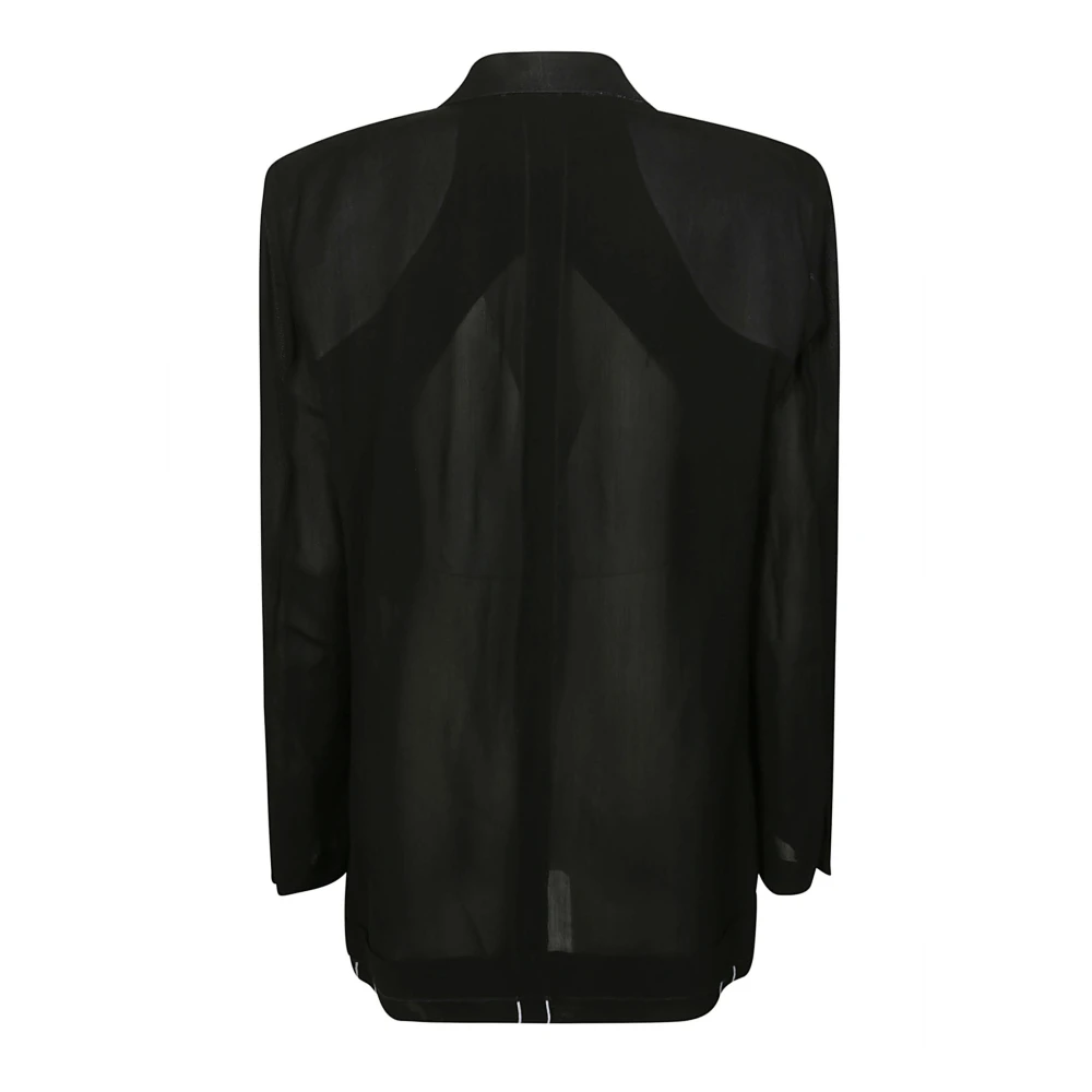 Victoria Beckham Elegante Blazer voor Vrouwen Black Dames