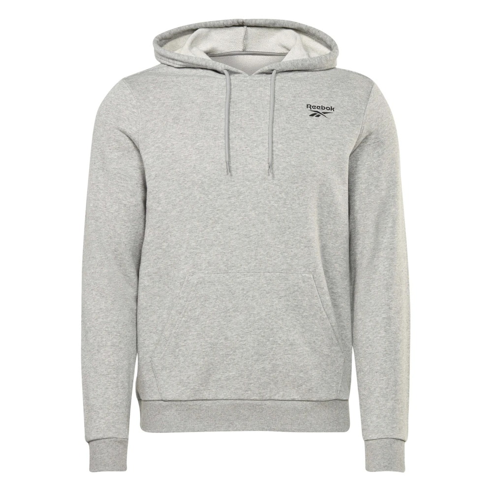 Reebok Identiteit Franse Terry Hoodie Gray Heren