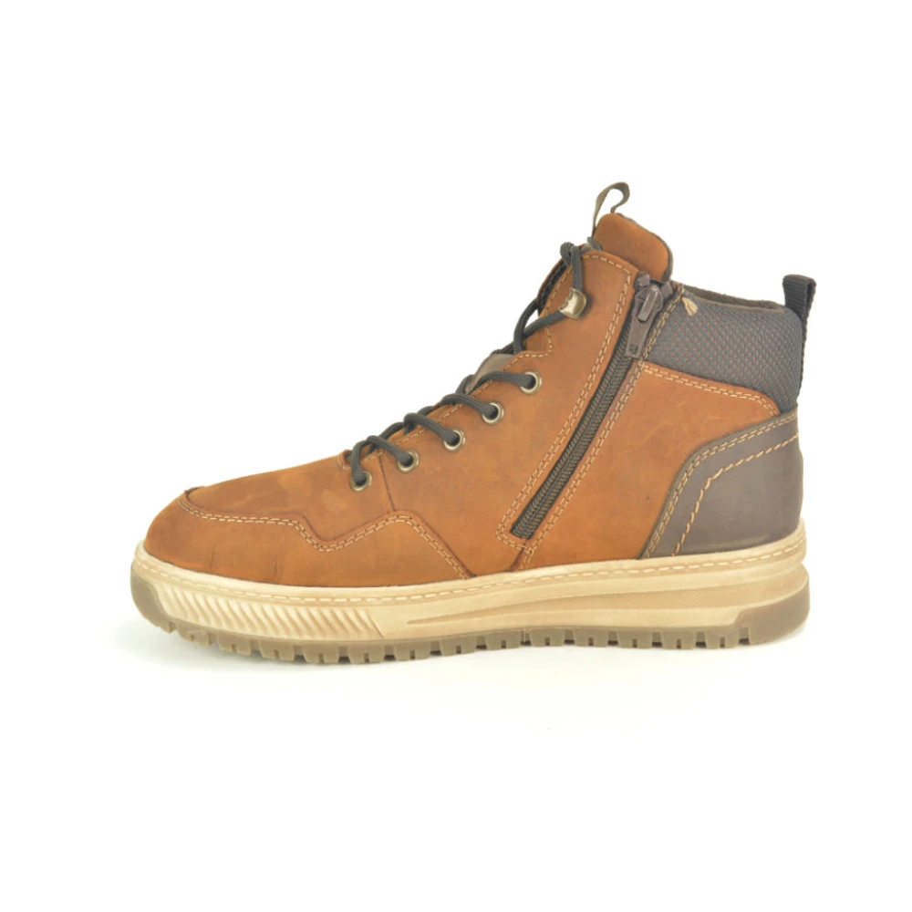 Rieker MatBruin sport. Bott. N.+tiret Heren Schoenen
