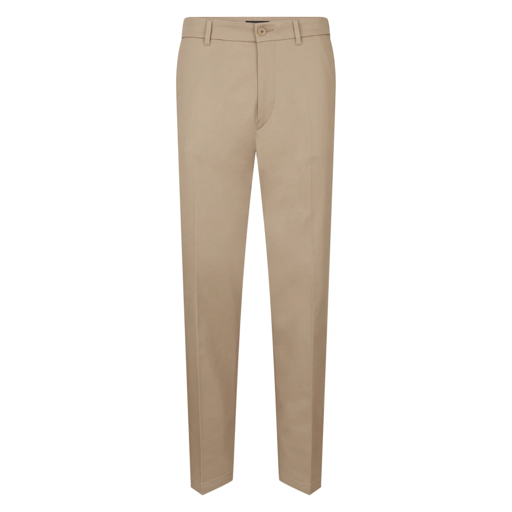 Drykorn Men's Brown Slim-Fit Trousers, W32 L32, Ajend Trousers