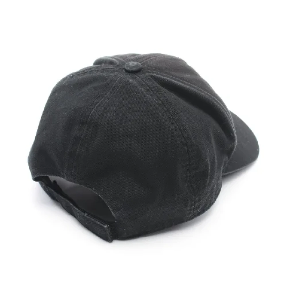 Moncler Pre-owned Cotton hats Black Dames