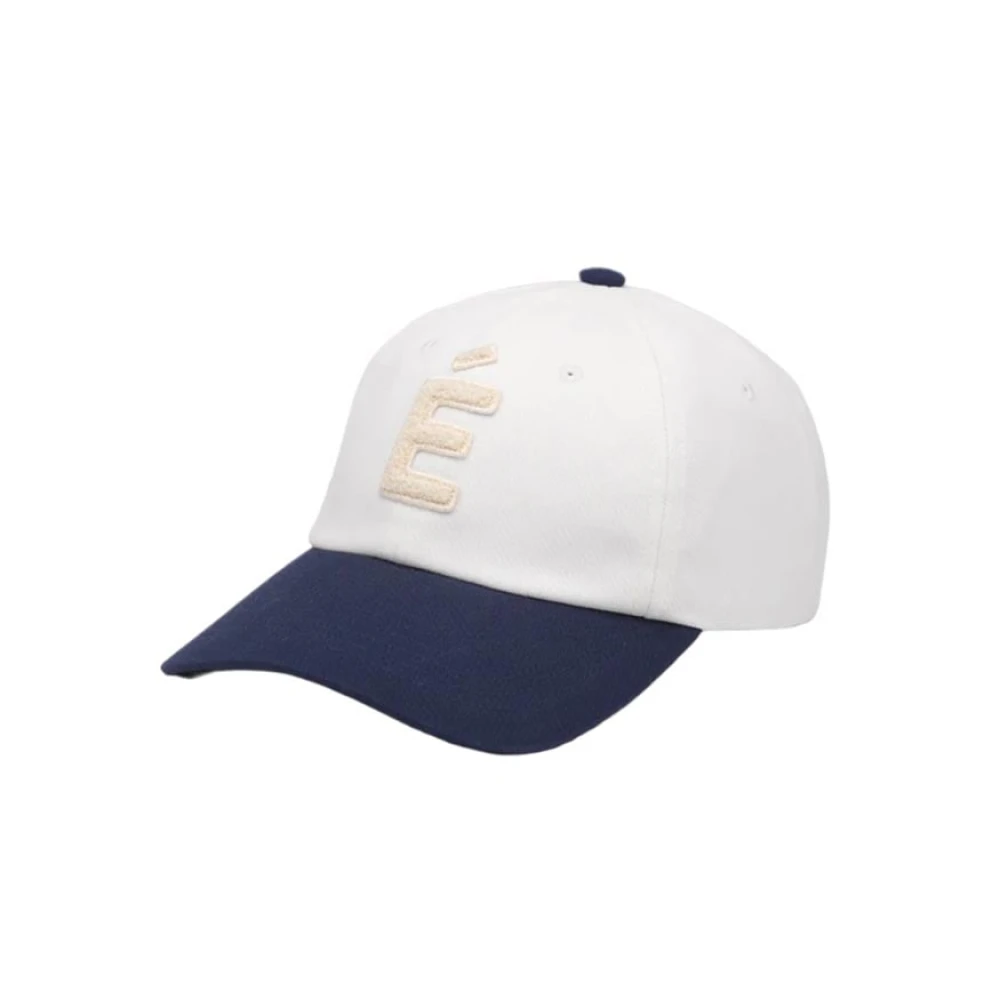 Études Navy White Booster Patch Baseball Cap White Unisex