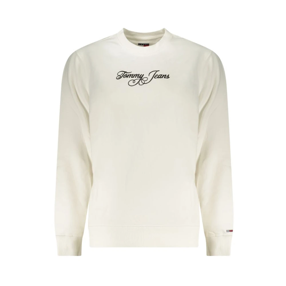 Tommy Hilfiger Women's White Sweatshirts, Xl, Long-Sleeved Sweatshirt