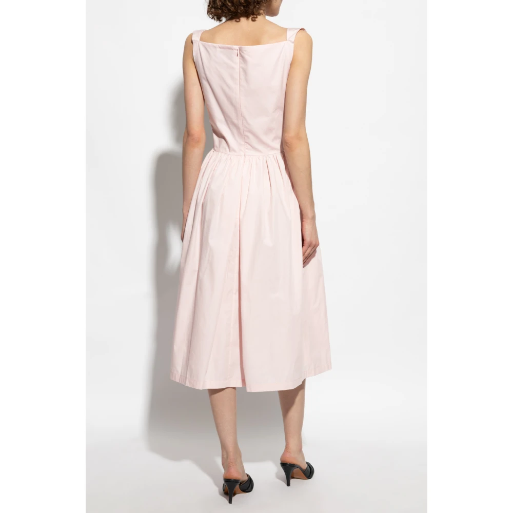 Vivienne Westwood Wijd uitlopende Jurk Pink Dames