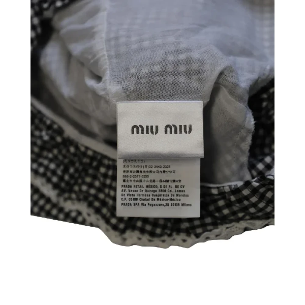 Miu Pre-owned Cotton dresses Multicolor Dames