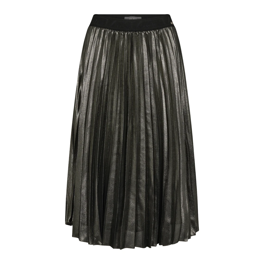 Metallic 2024 plisse rok