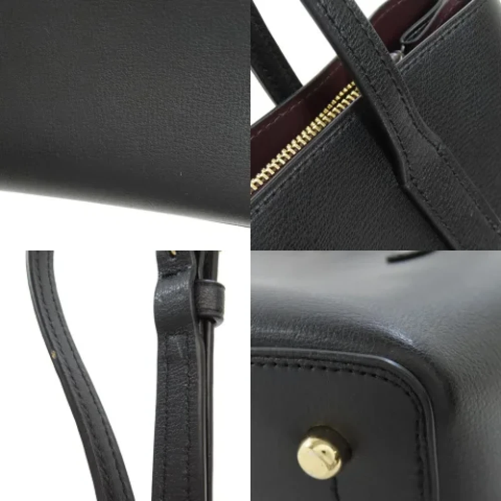 Coach Pre-owned Leather handbags Black Dames