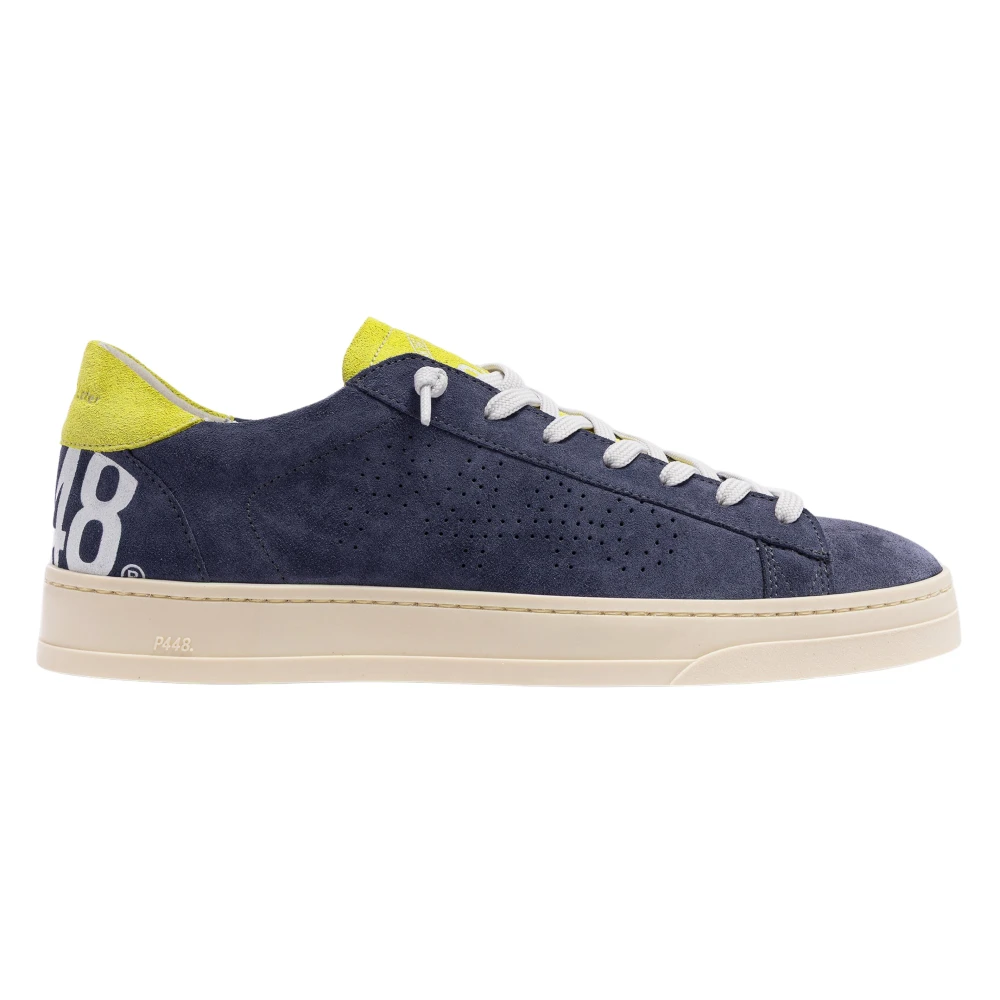 P448 The Jack Indigo Lime Heren Schoenen Blauw