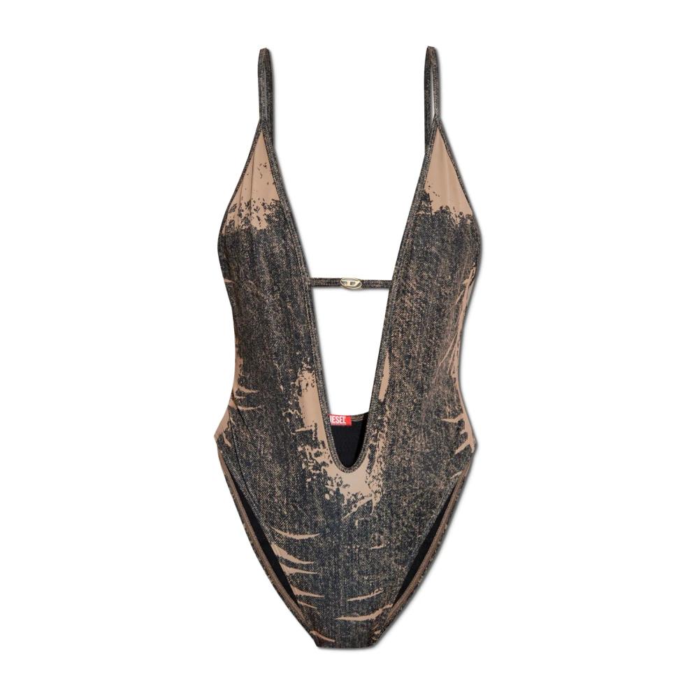 Diesel Eendelig badpak Daisy-Dnm Brown Dames