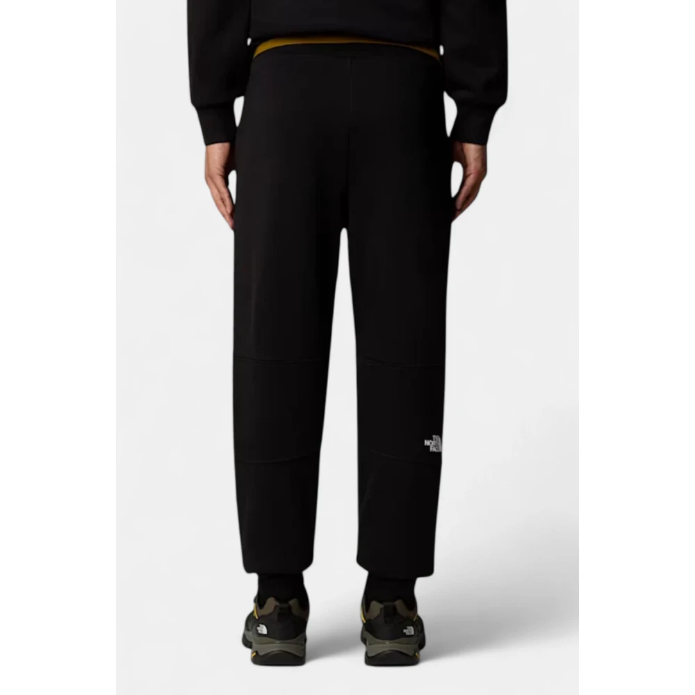 The North Face Fijne katoenen elastische taille broek Black Heren