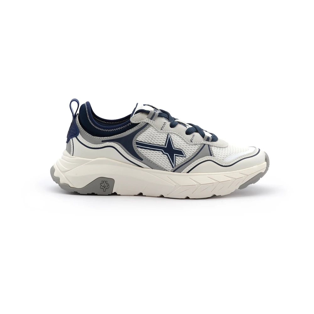 W6Yz Lichtgewicht Sneakers met Suède Accenten Heren Schoenen Veelkleurig Multicolor