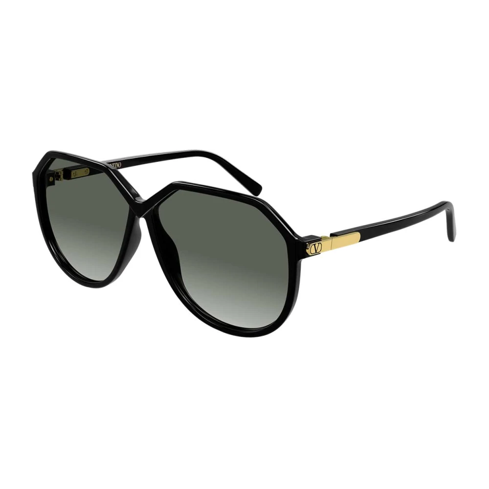 Valentino Women's Black Sunglasses, 61 Mm, Vg0026s Oversized Round Sunglasses