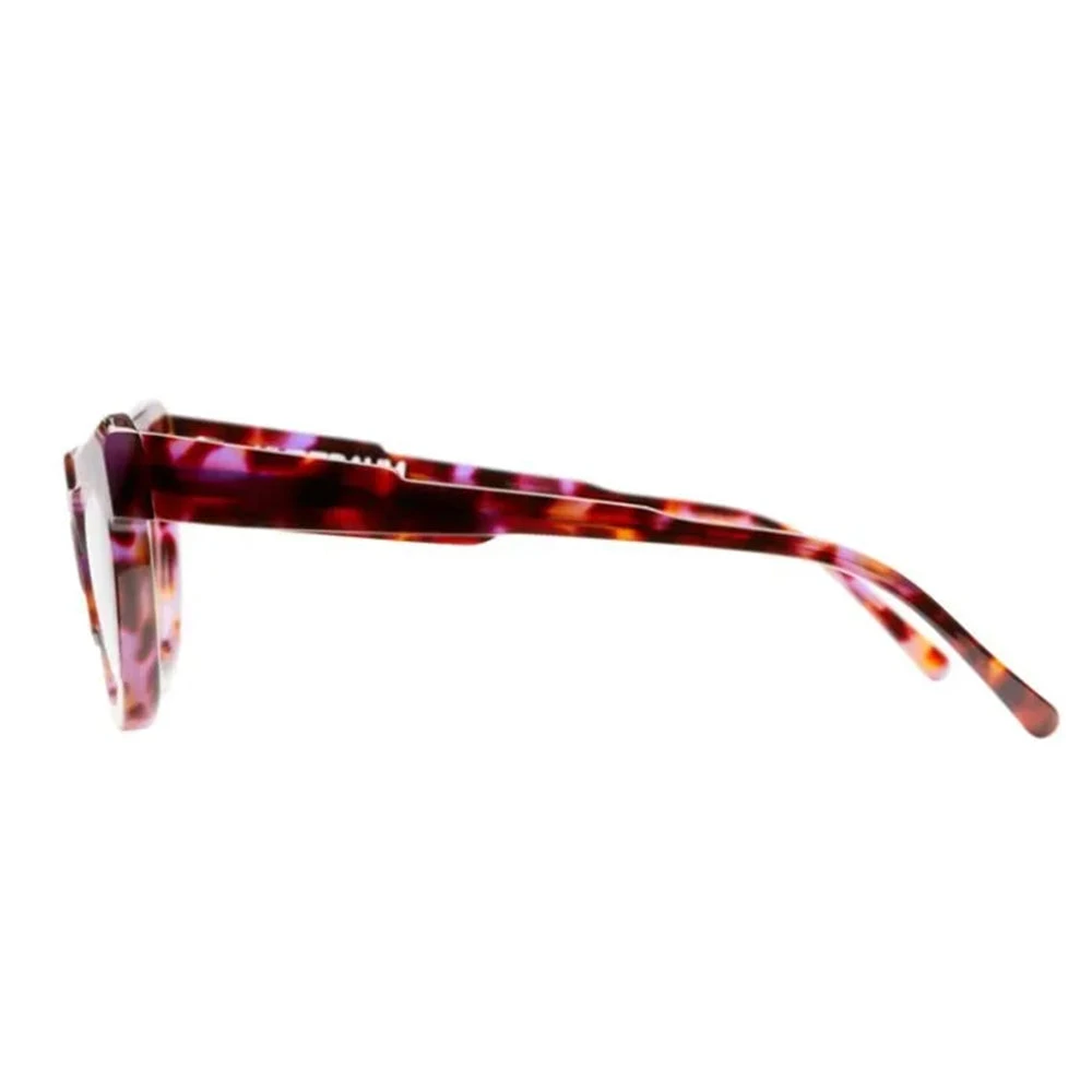 Kuboraum Violet Tortoise Cat-Eye Bril Multicolor Dames