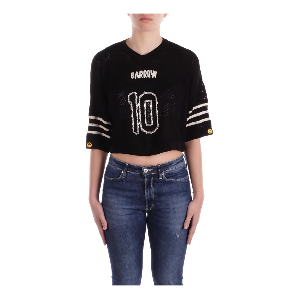 Knitwear > V-neck Knitwear - - Barrow - Modalova