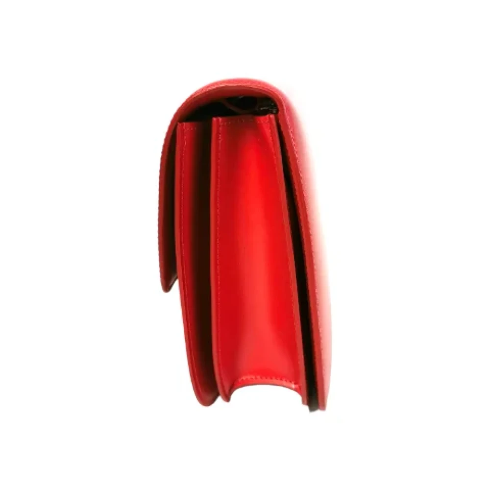 Celine Vintage Pre-owned Leather celine-bags Red Dames