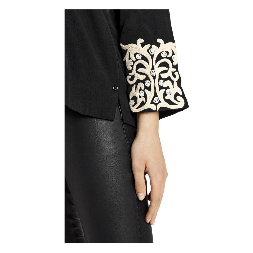 Gustav Naja Zwarte Blouses Black Dames