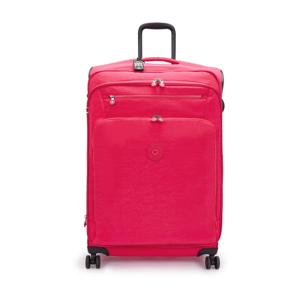 Kipling Nieuwe Youri Trolley Tas Pink Unisex