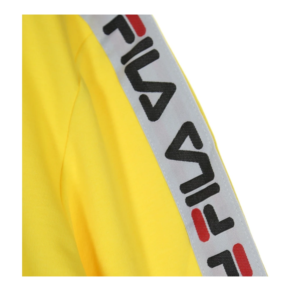 Fila Lichtgewicht Crewneck Sweatshirt Donkergrijs Yellow Heren