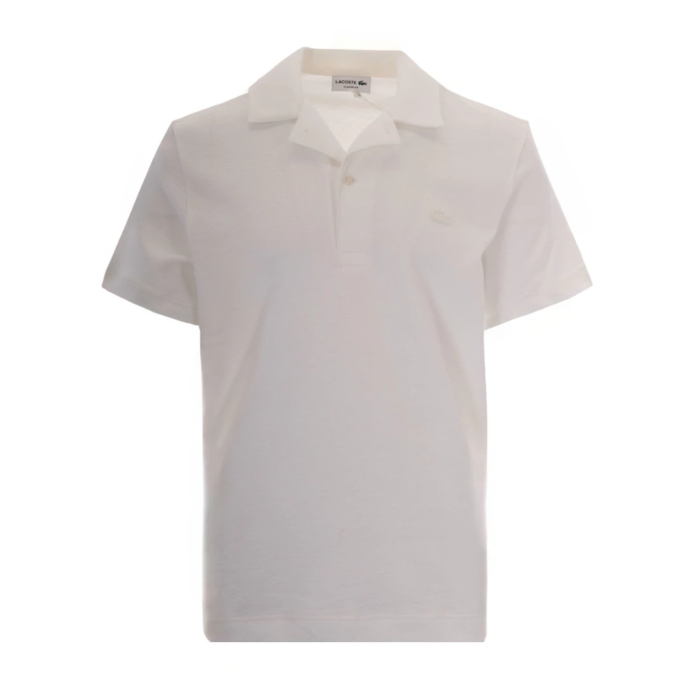 Lacoste Uomo Bianco Top, S, New,
