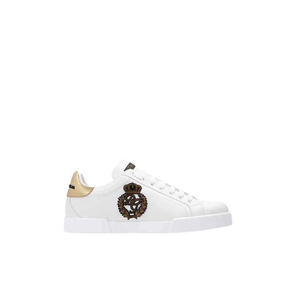Dolce & Gabbana Herren Weiß Schuhe, 39 Eugröße: