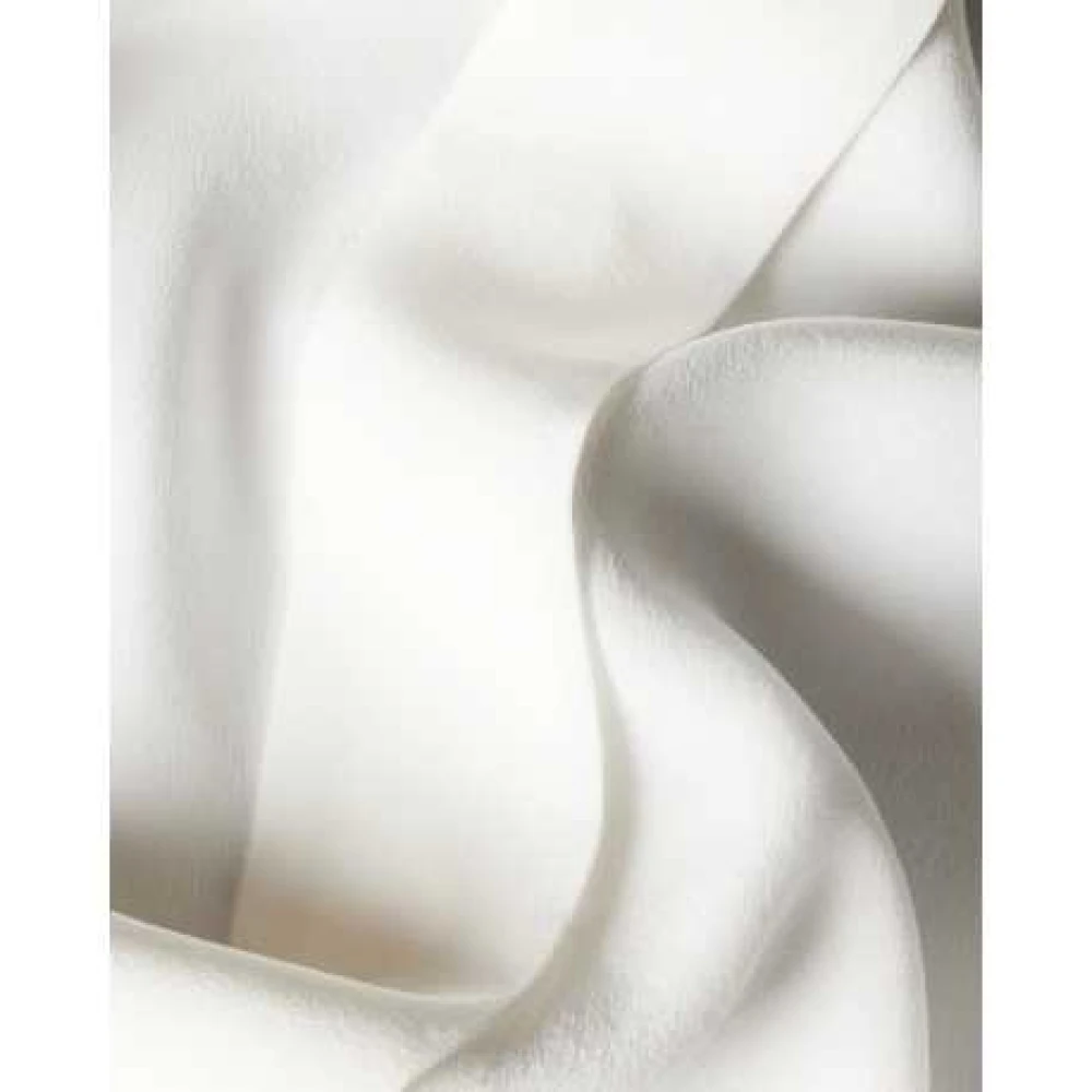 Paul Smith Witte Zijden Blouse met Signature Strepen White Heren