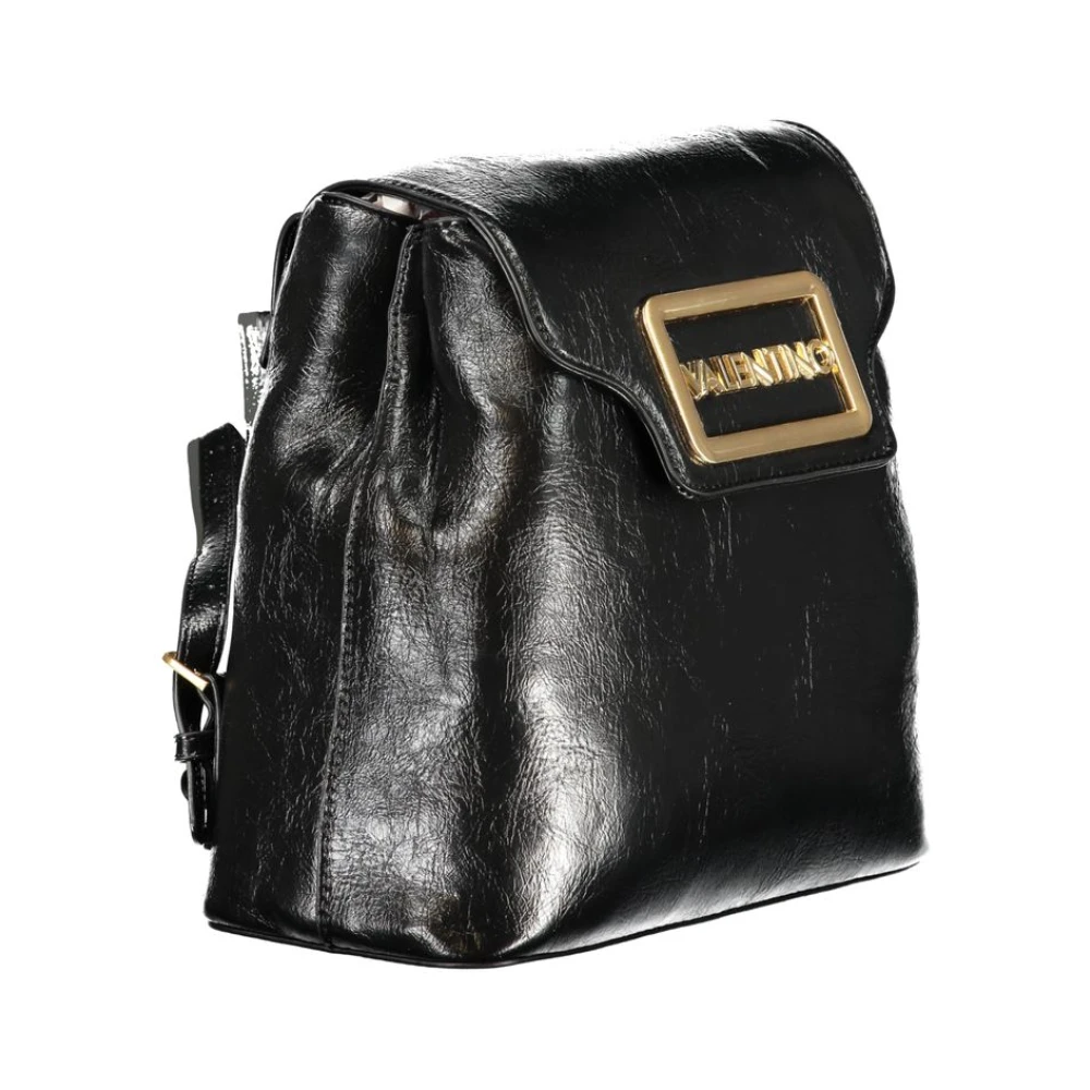 Valentino by Mario Valentino Zwarte Polyethyleen Rugzak | Va-32688 Black Dames