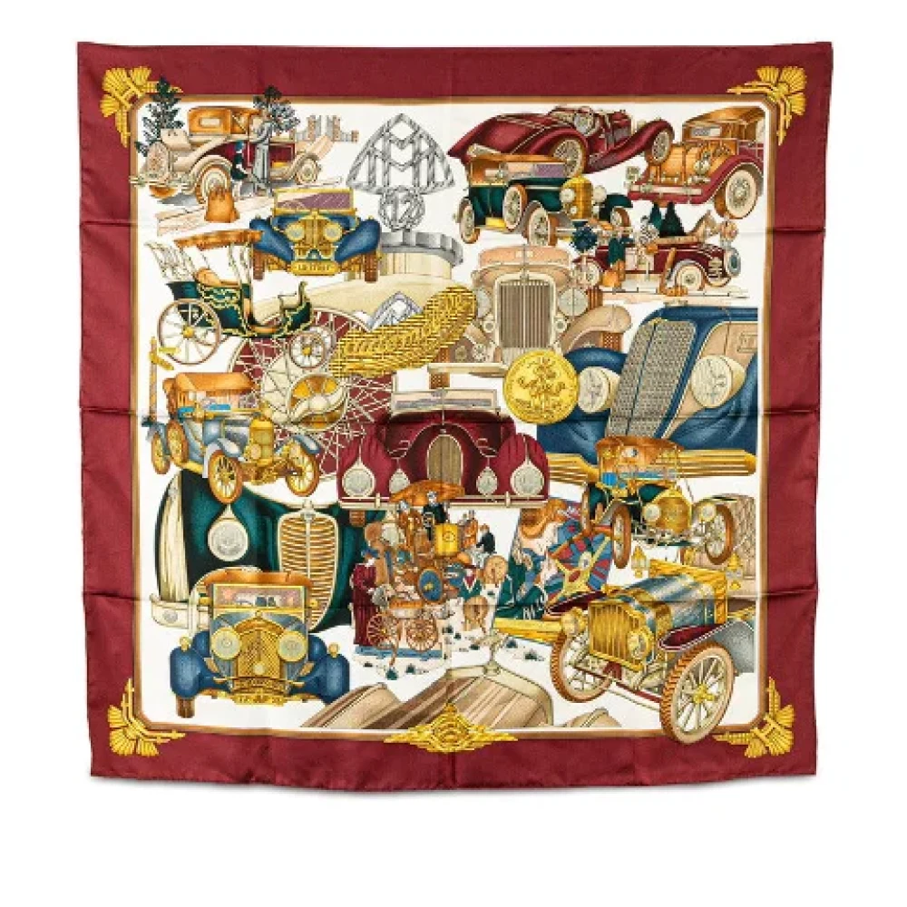Pre-owned > Pre-owned Accessories > Pre-owned Scarves - - Hermès Vintage - Modalova