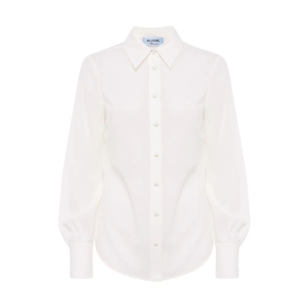 Blugirl Donna Bianco Camicie Eleganti Per Donne