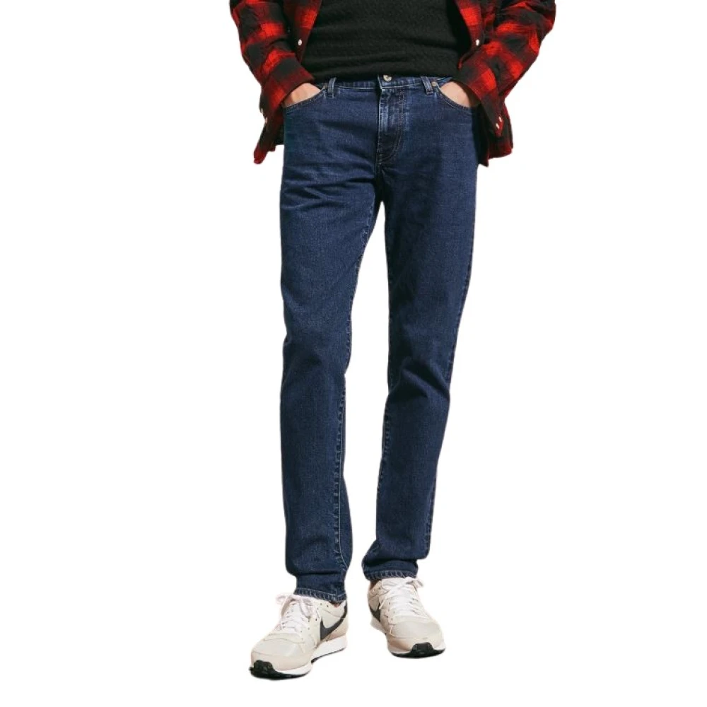 Roy Roger's Men's Blue Slim Fit Denim Jeans - Slim Fit Jeans - W40 - Jeans