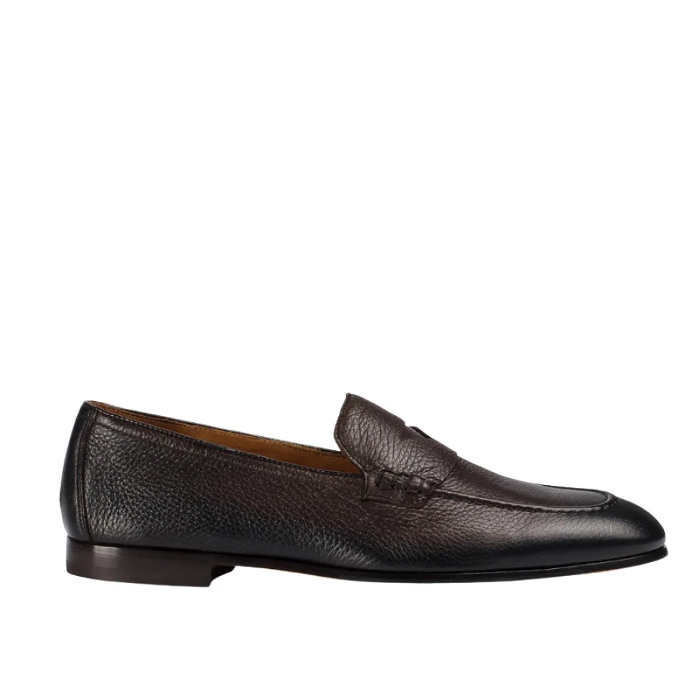 Doucal's Men's Brown Loafers, 8 Uk, Penny Loafers