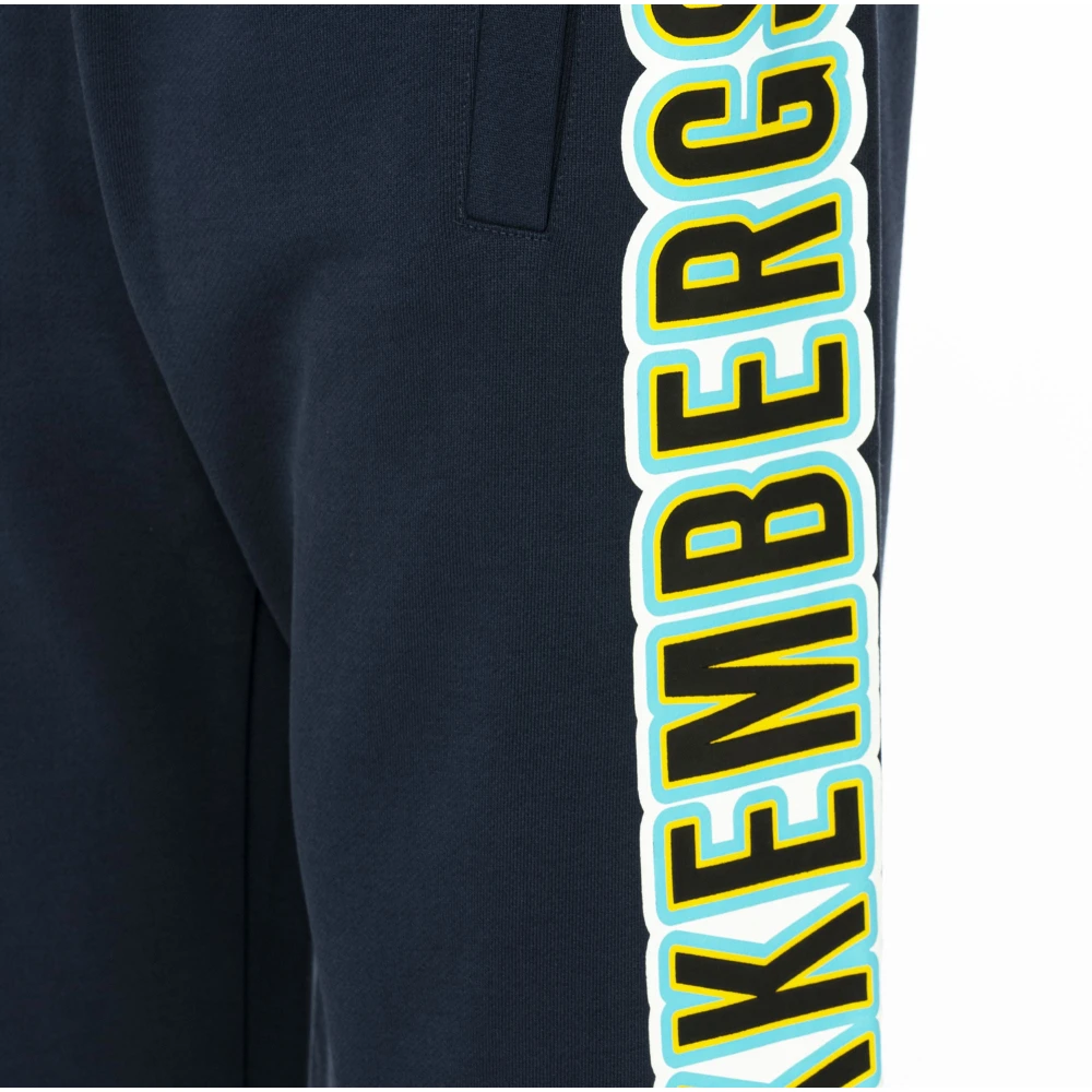 Bikkembergs Sportieve Heren Trainingsbroek Navy Blauw Blue Heren