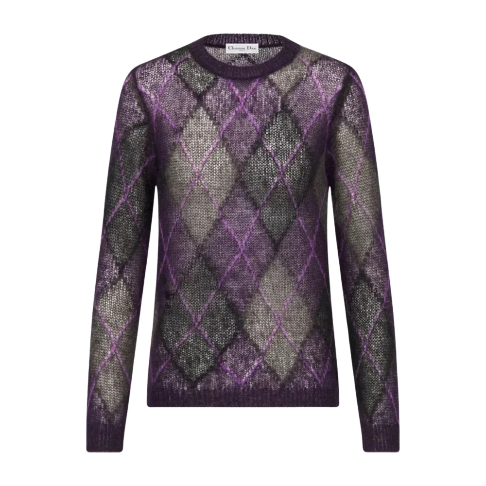 Dior Stijlvolle Gebreide Trui voor Vrouwen Multicolor Dames