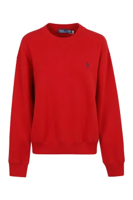 Pony Embroidered Crewneck Sweatshirt
