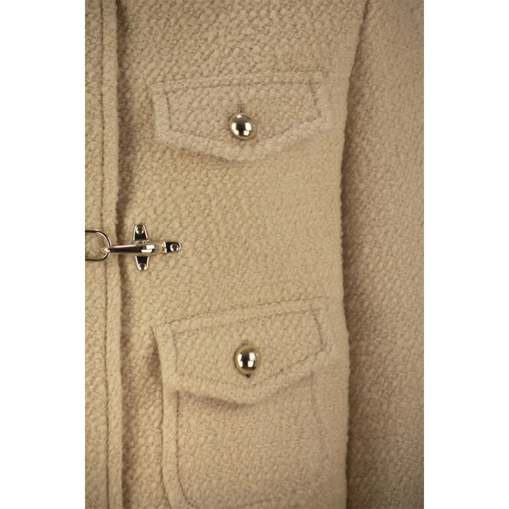 Fay Beige Jas voor Stijlvolle Outfits Beige Dames