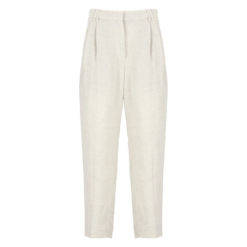 Trousers > Tapered Trousers - - Brunello Cucinelli - Modalova