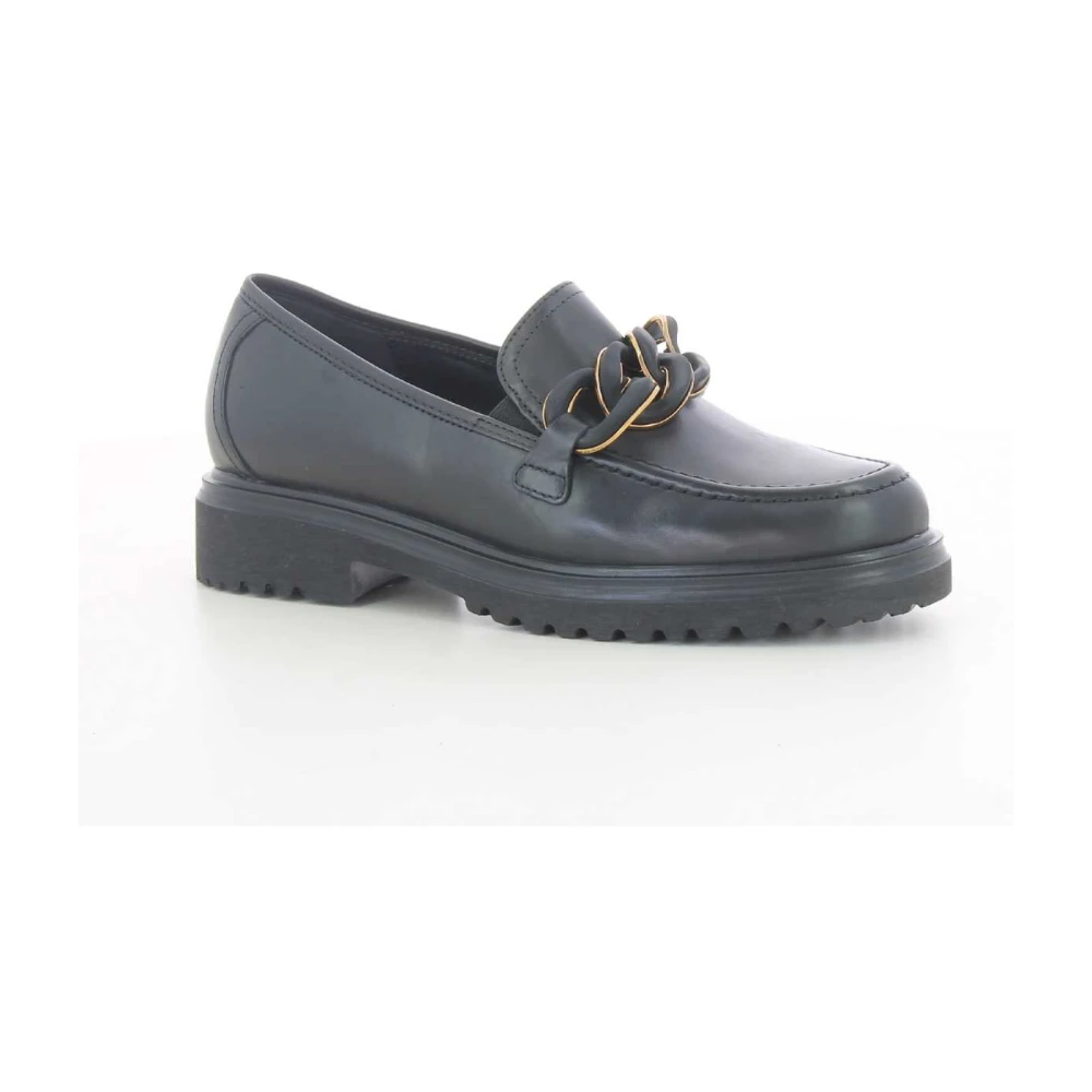 Gabor Stijlvolle loafers voor de moderne vrouw Black Dames