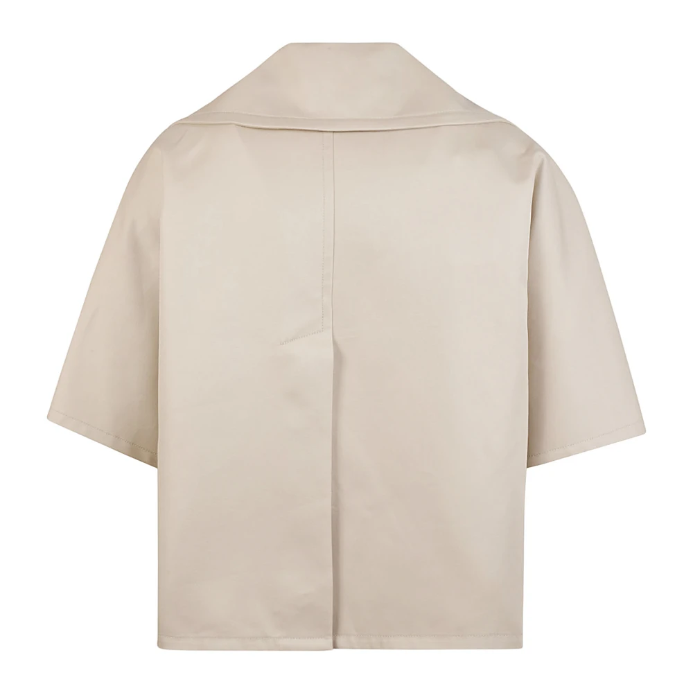 Max Mara Stijlvolle Veggia Jassen voor Vrouwen Beige Dames