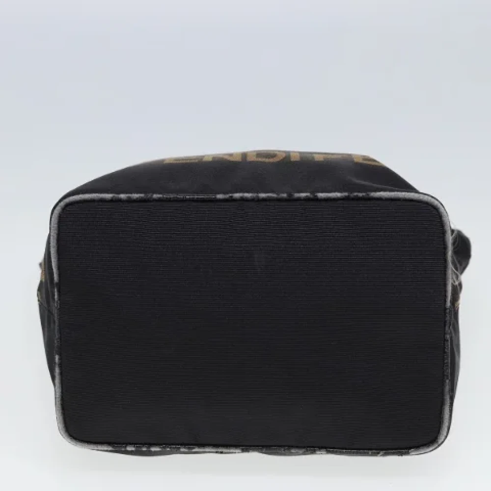 Fendi Vintage Pre-owned Canvas totes Black Dames