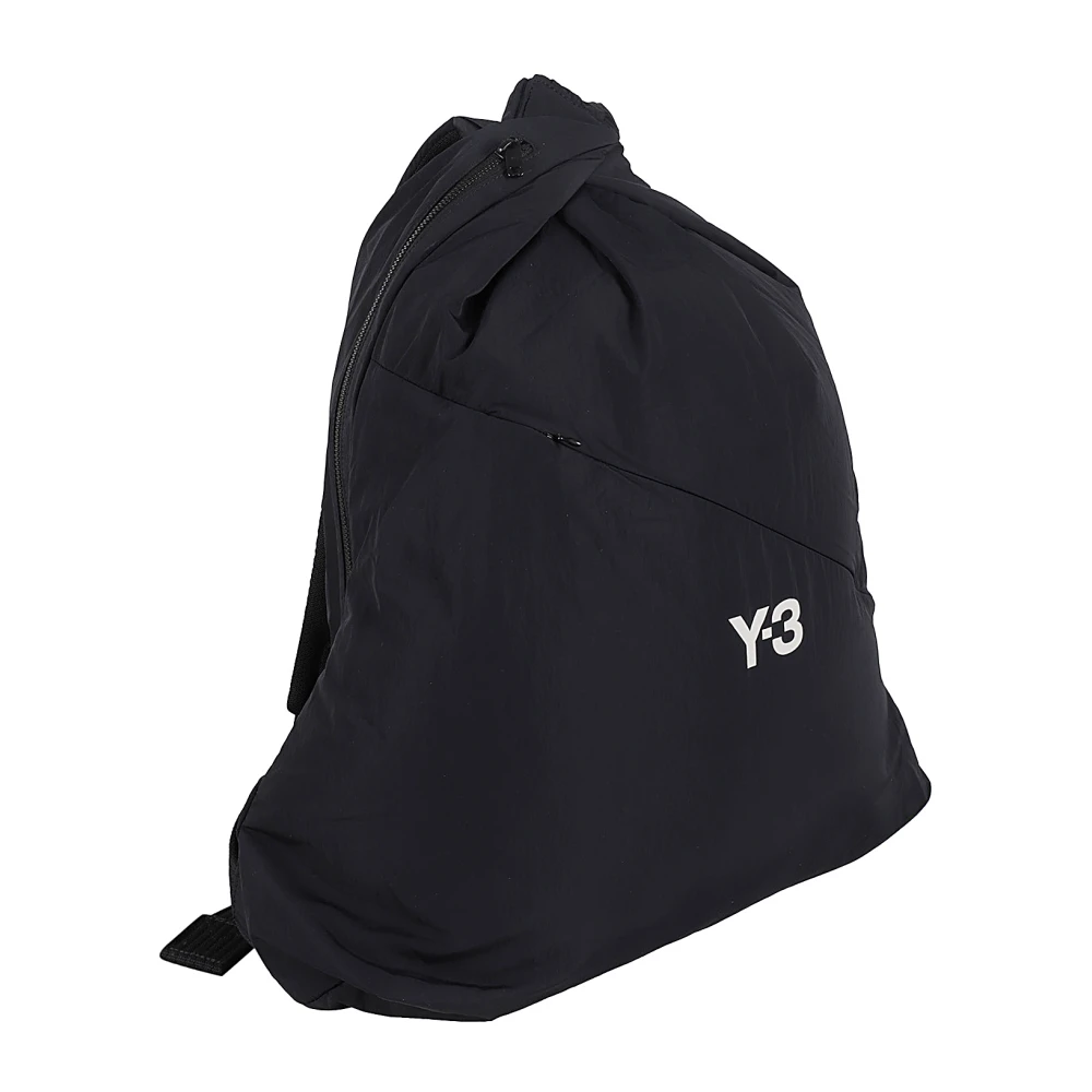 Y-3 Nylon Rugzak Black Heren