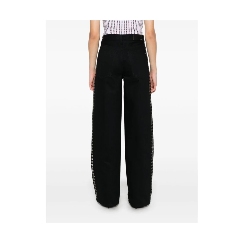 Amiri Classic Button Fly Jeans Black Dames