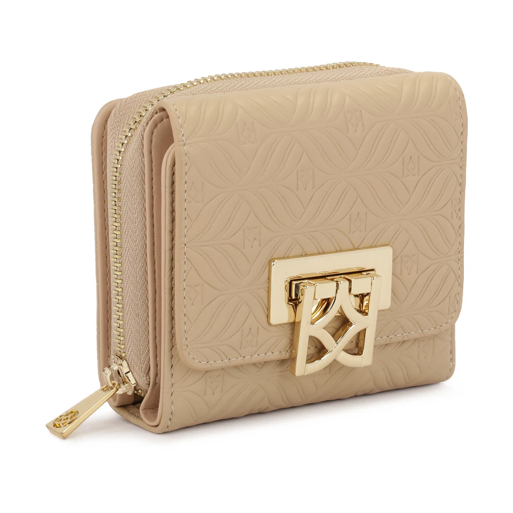 Kazar Beige portemonnee met een elegant patroon Beige Dames