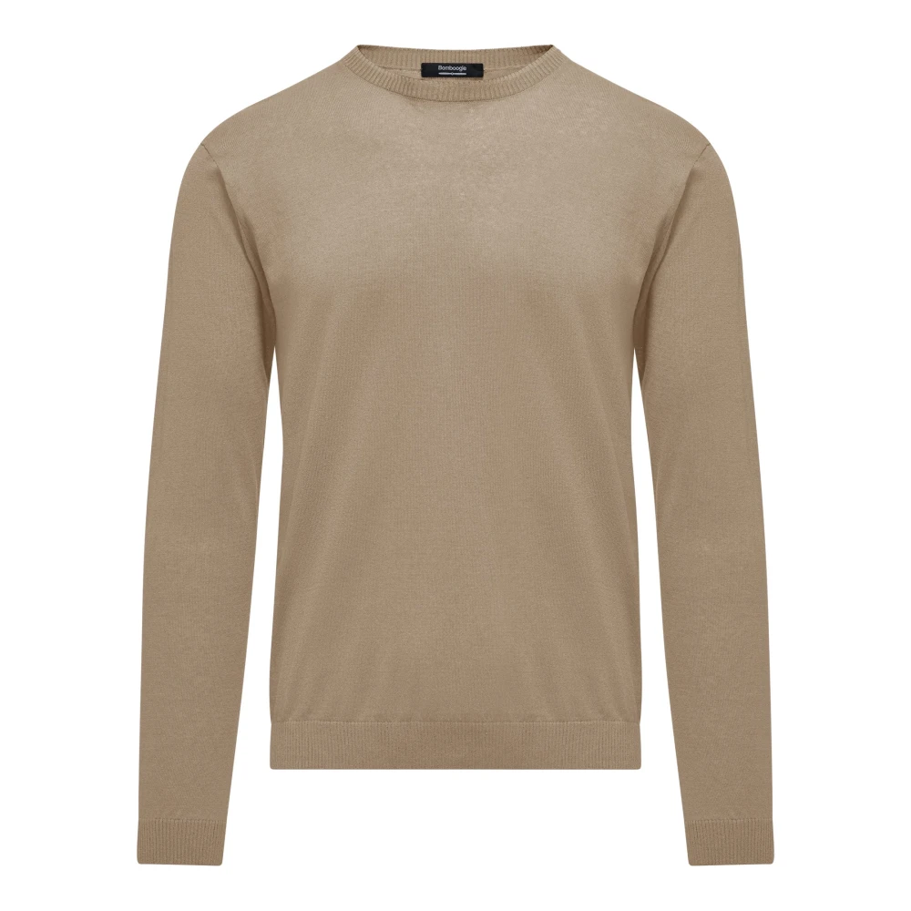 Bomboogie Uomo Beige Maglie, 3XL, New,