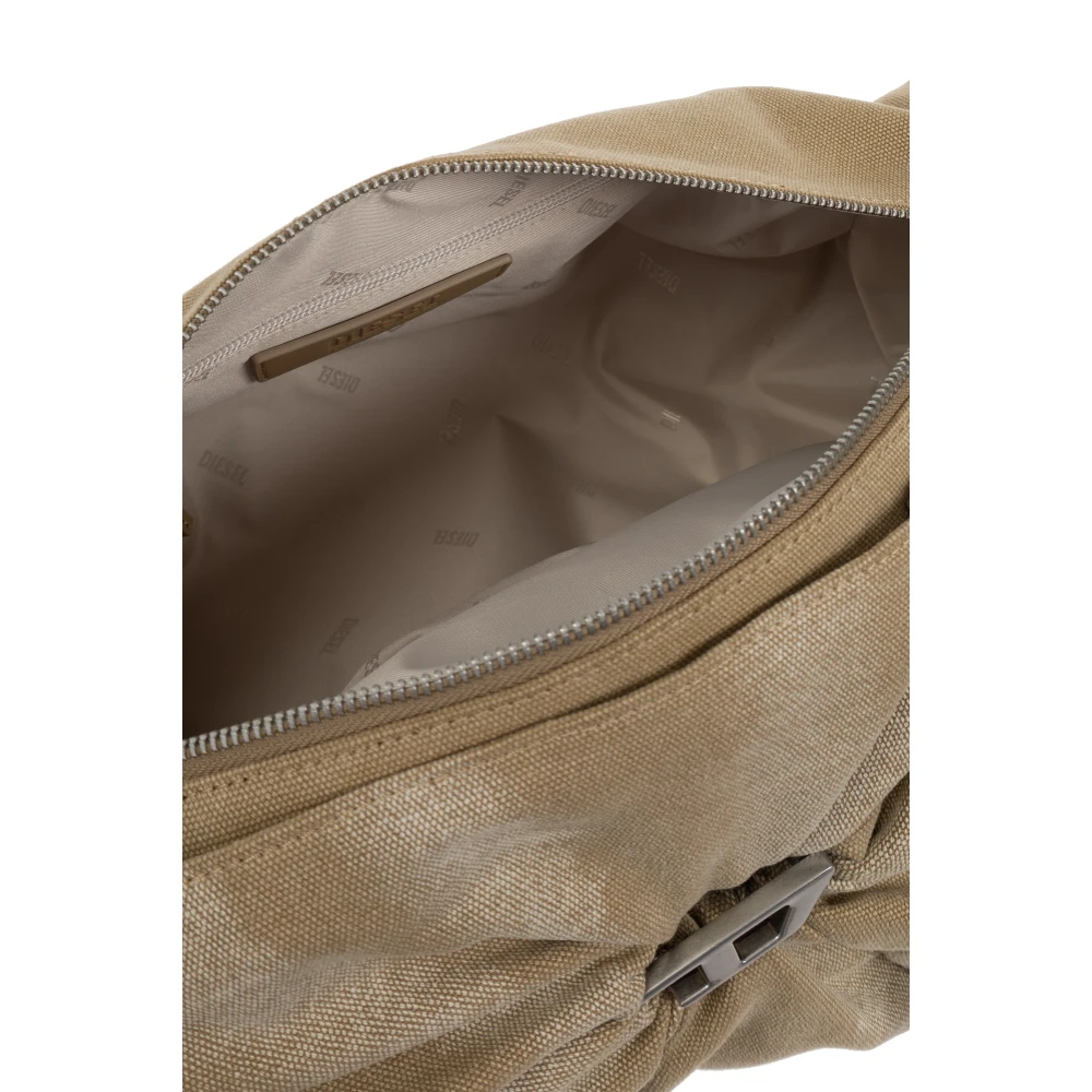 Diesel Schoudertas Scrunch-D Beige Dames