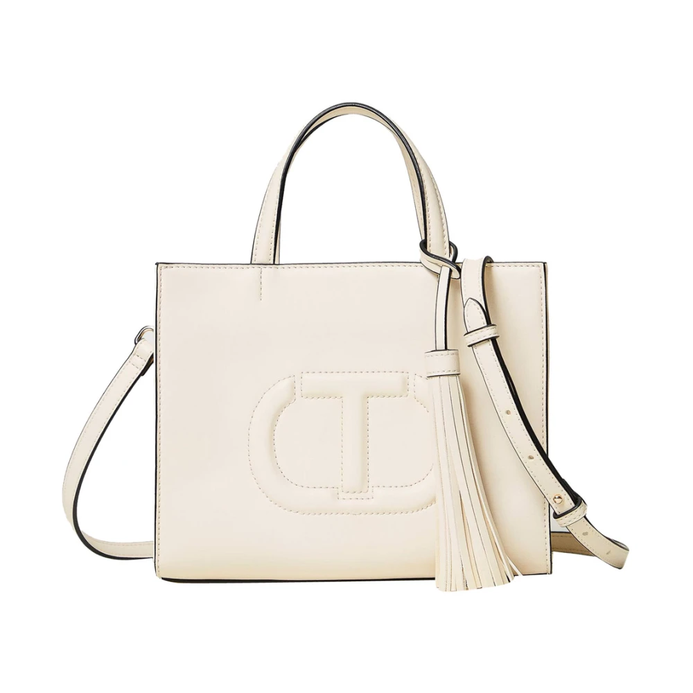 Twinset Tote Bags Beige Dames