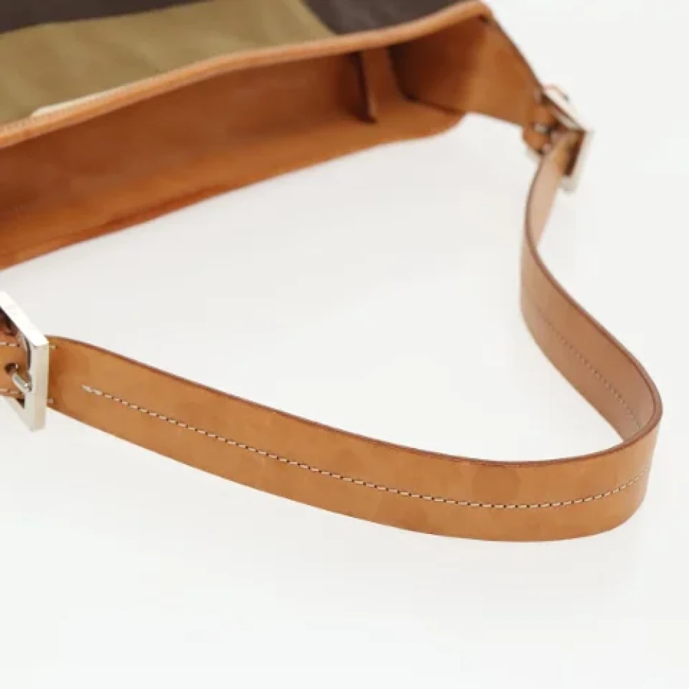 Bally Pre-owned Canvas shoulder-bags Green Dames