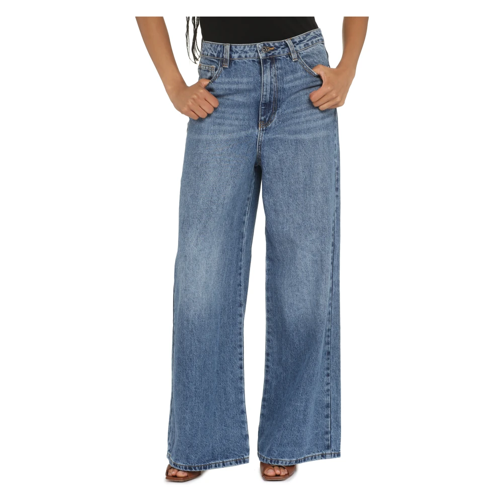 Self Portrait Jeans Blue Dames